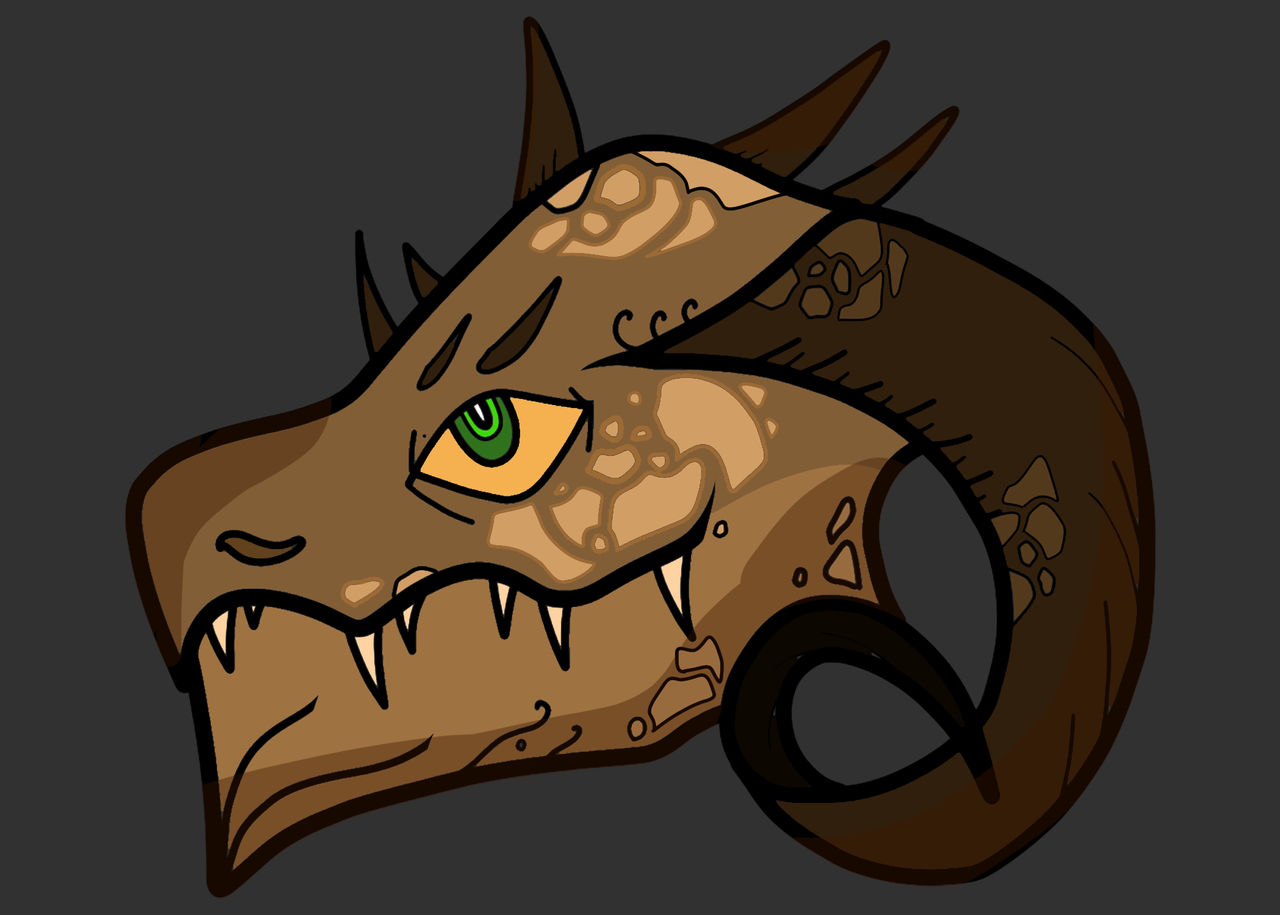Earth Head Earth Dragon Head by VijayDragonMaster on DeviantArt