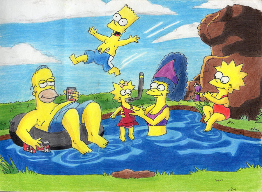 The Simpsons Vector Deviantart Simpsons by drplotter on DeviantArt