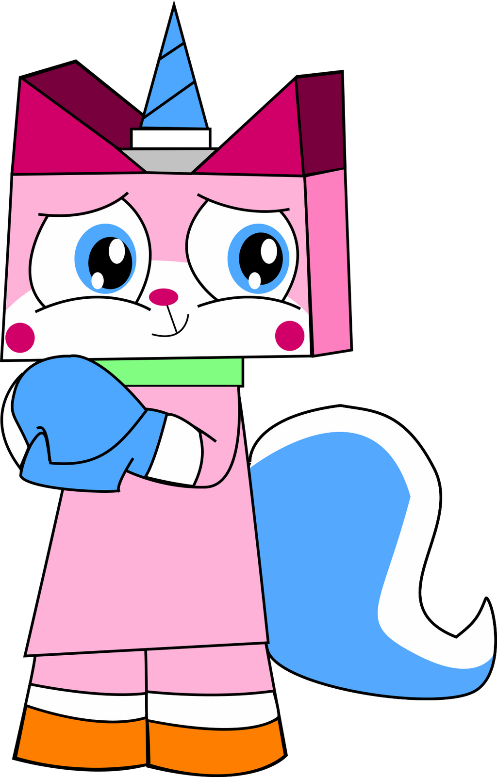 Shy UniKitty(Base from ThePickleBlueberry)