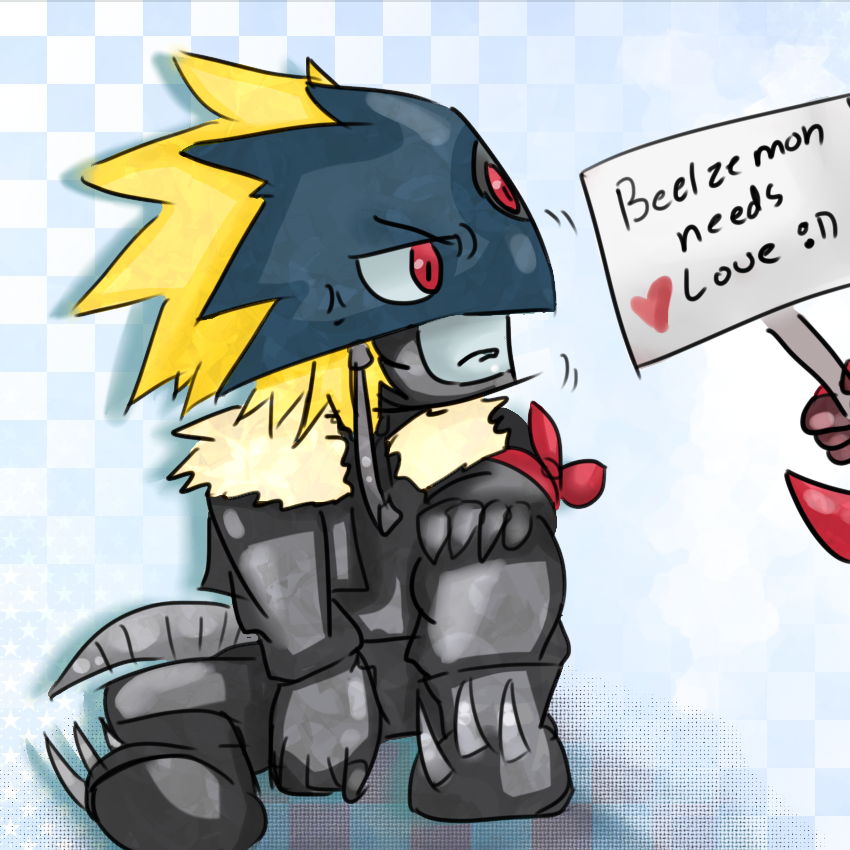 chibi beelzemon XD