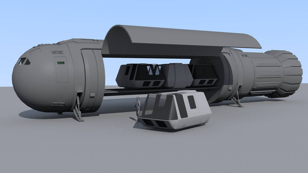 50ton Modular Cutter +Hurricane Air/Raft (WIP) by riftroamer on DeviantArt