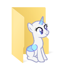 Mlp Base #3 - Folder Base by donquani on DeviantArt