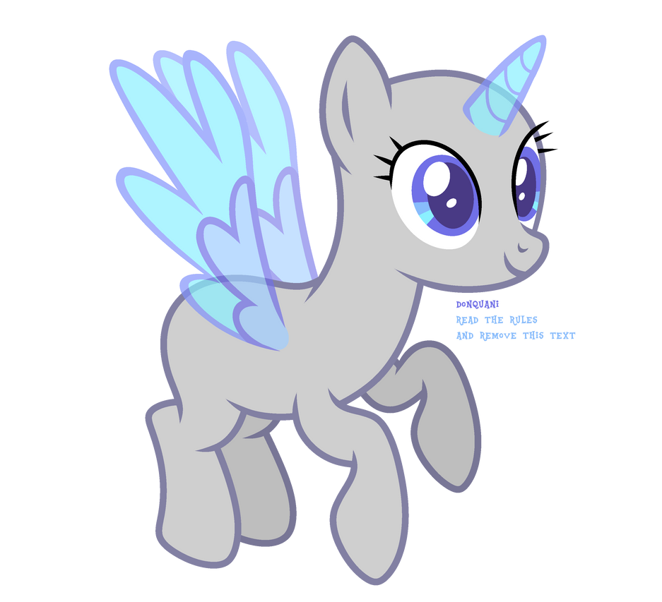 Mlp Base #12 by donquani on DeviantArt