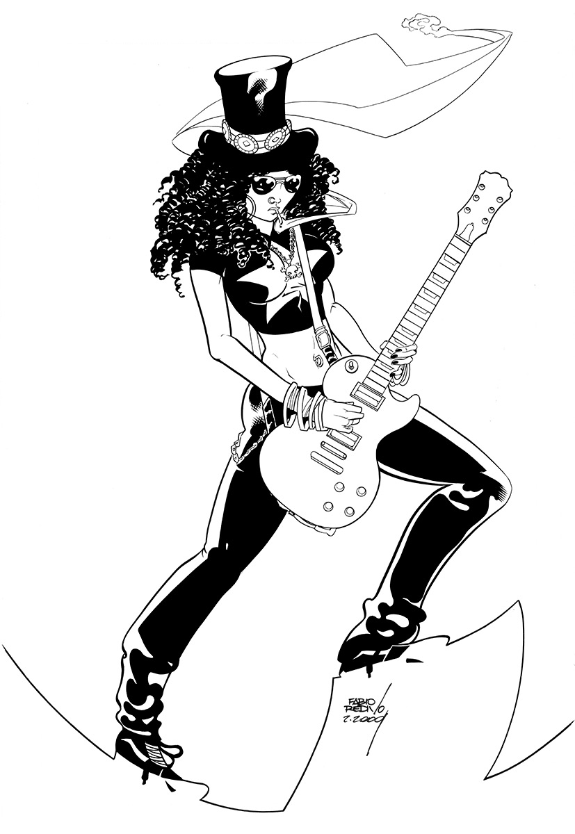 SLASH GUITAR by RickyLeeSavage on DeviantArt