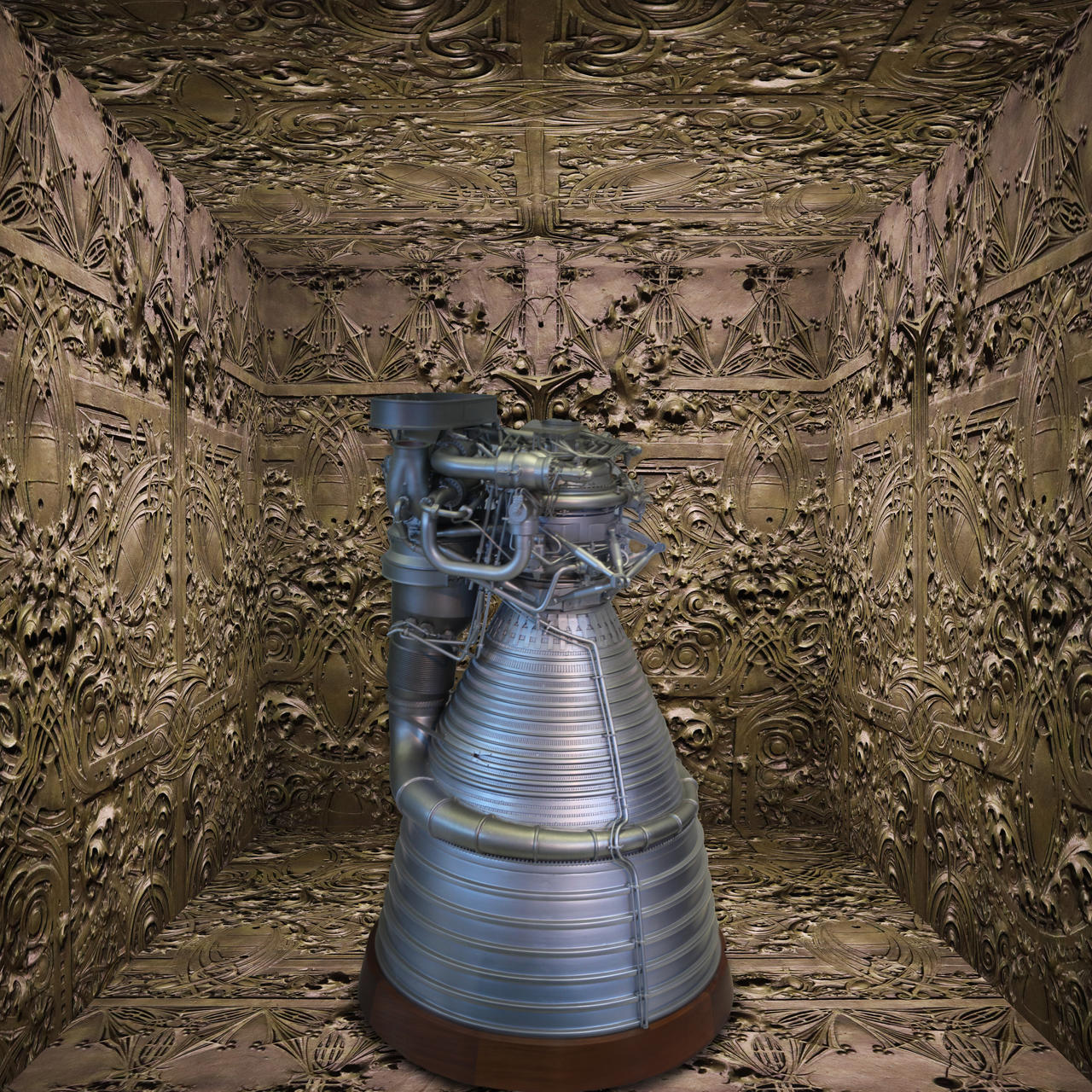 Boxed F1 Rocket Engine By Stuckindoors On DeviantArt boxed-f1-rocket-engine-by-stuckindoors-on-deviantart