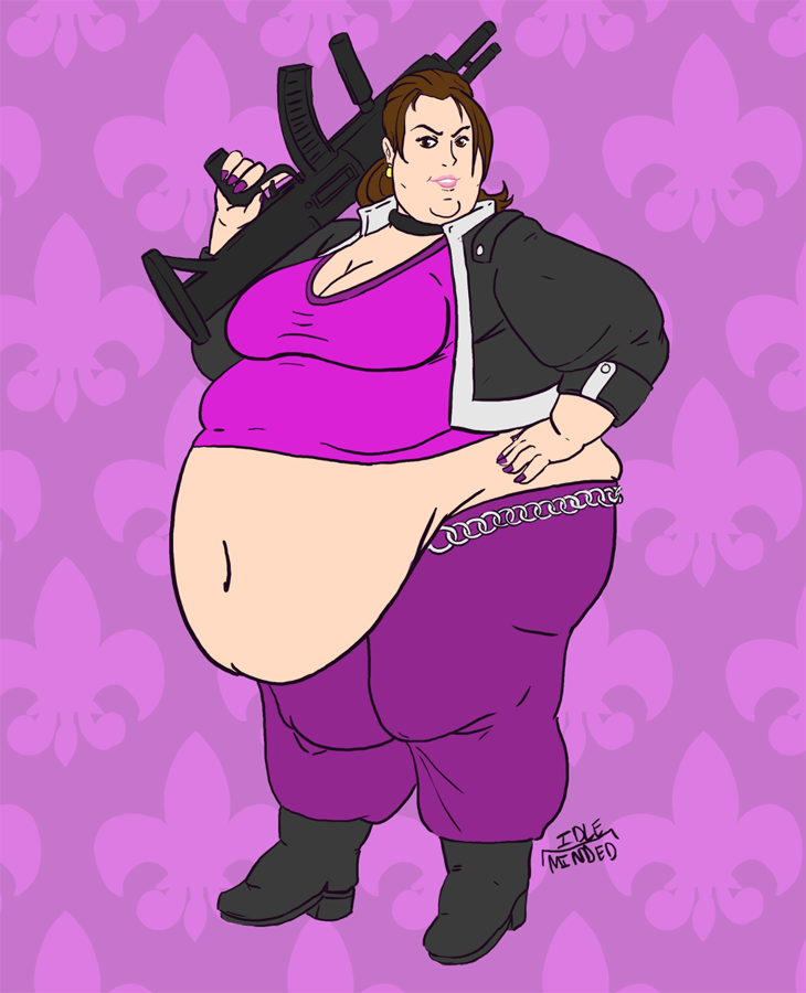 Commission: Shaundi is fat.