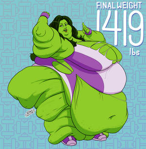 She Hulk Weight Gain Drive 4/4