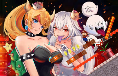 Bowsette and Boosette?