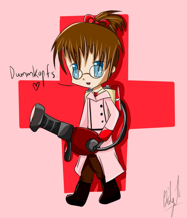 Chibi Medic 2 by geekerygirl64 on DeviantArt