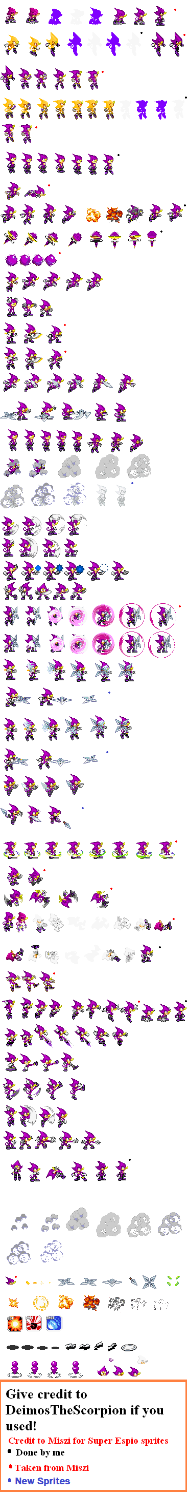 Deimos sprite sheet. credit