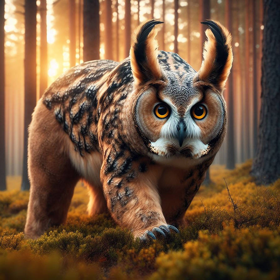 Spirit Beast Owlbear II by gloom111 on DeviantArt