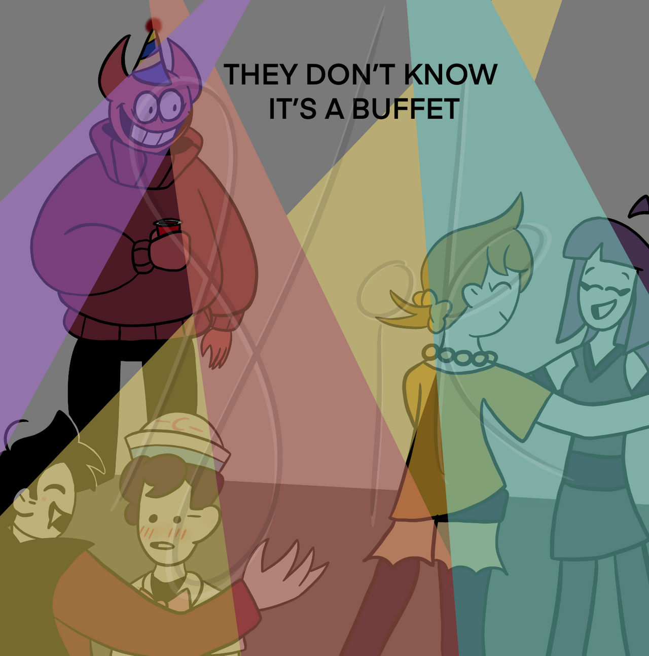 All you can eat buffet by GamerPancakes on DeviantArt