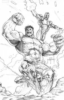 Hulk, Spidey, Iron Man