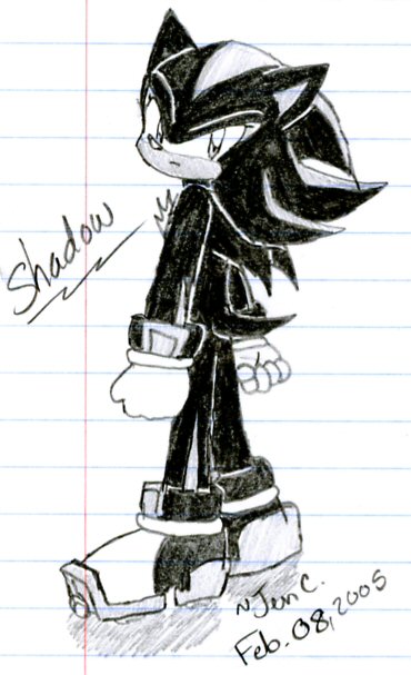 another drawing of Shadow n.n