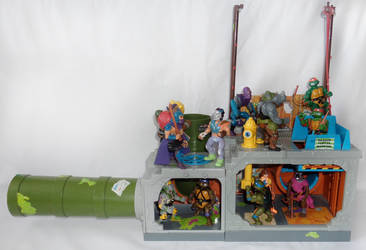 TMNT Sewer Playset Figures