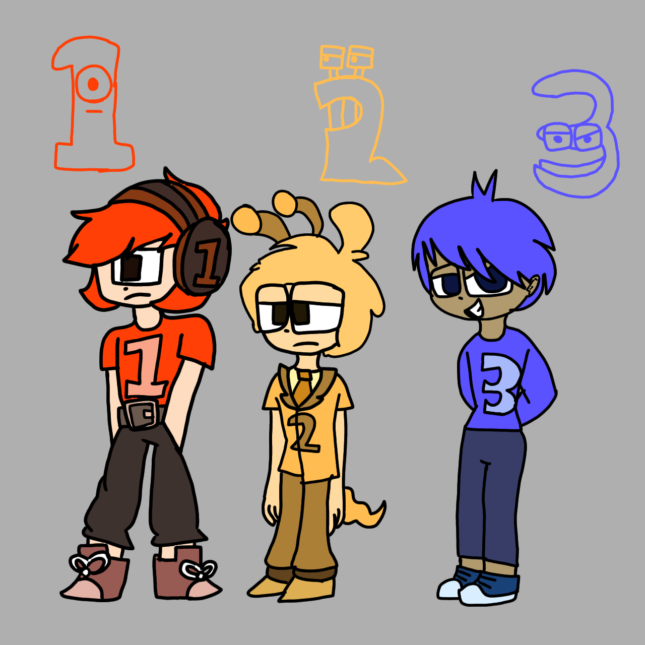 Number Alphabet Lore Humanized Part 1 by benjaadarjannat on DeviantArt