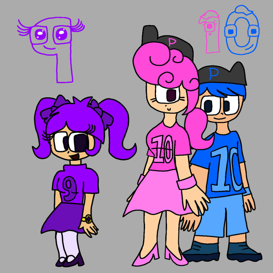 Number Lore Rabbit Humans Number Alphabet Lore Humanized Part 4 by benjaadarjannat on DeviantArt