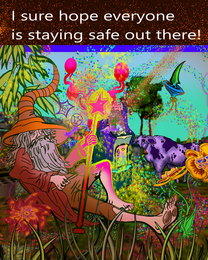 Safe Wizard Hope Everyone Is Staying Safe by spacelion88 on DeviantArt