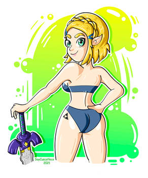 Zelda's WILD bikini