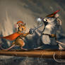 Narnian mice duel