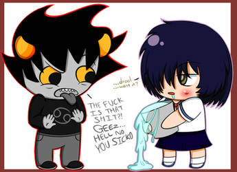 Chibi: Karkat and Mikoto