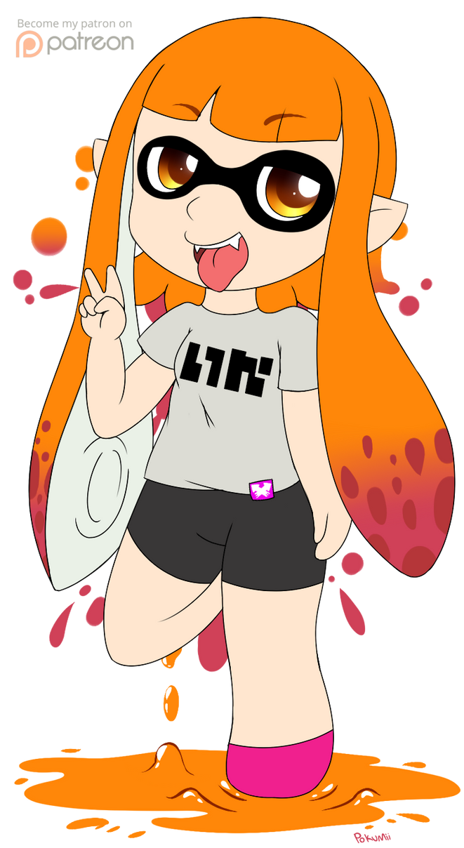 Chibi Inkling by PokuMii on DeviantArt