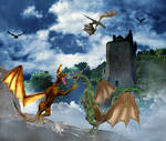 Dragons by hiaamir