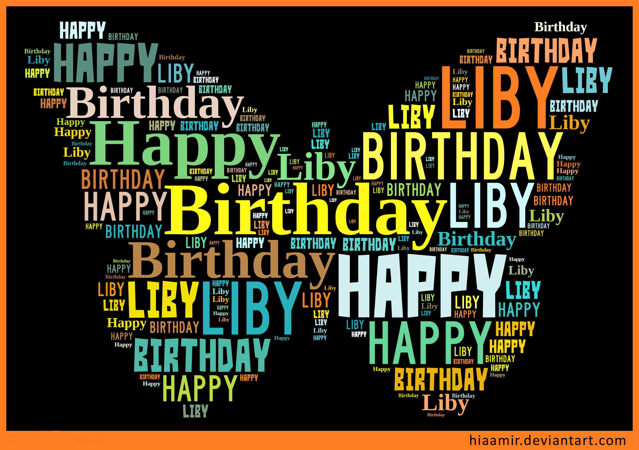 Happy Birthday Liby