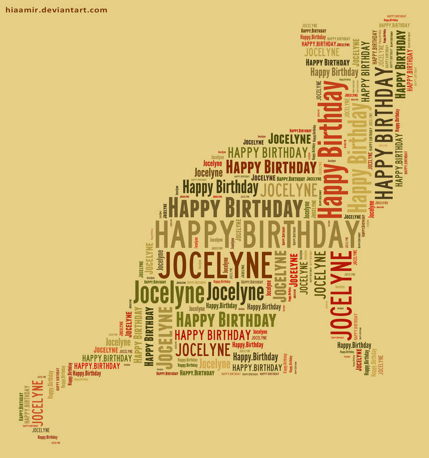 Happy birthday by hiaamir Happy birthday by hiaamir