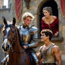 Sorry lady, the knight got a crush on someone else