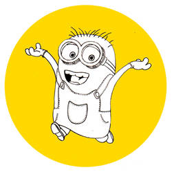 14. Minion (Despicable Me) #DrawingAlongSummer