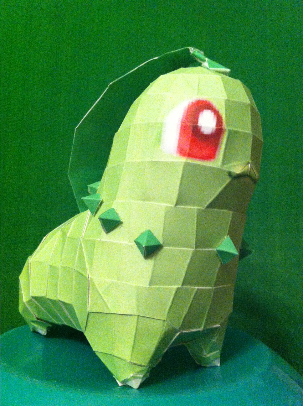 Chikorita papercraft