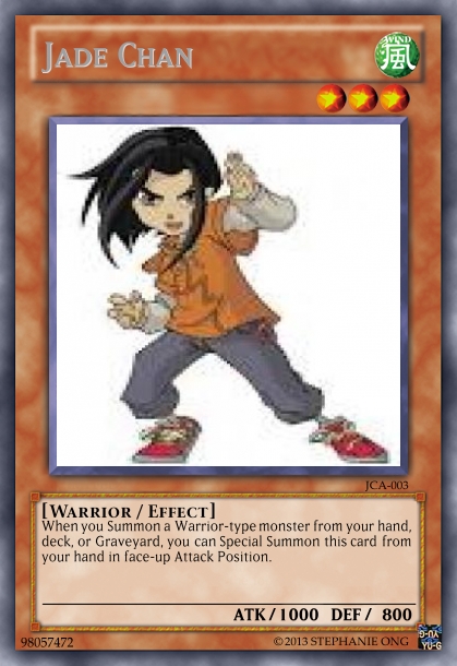 Jade custom Yu-gi-oh card