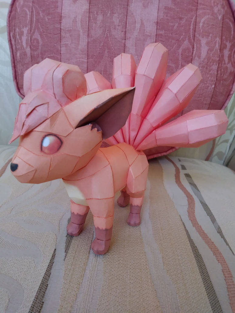Vulpix Papercraft By Amber2002161 On DeviantArt