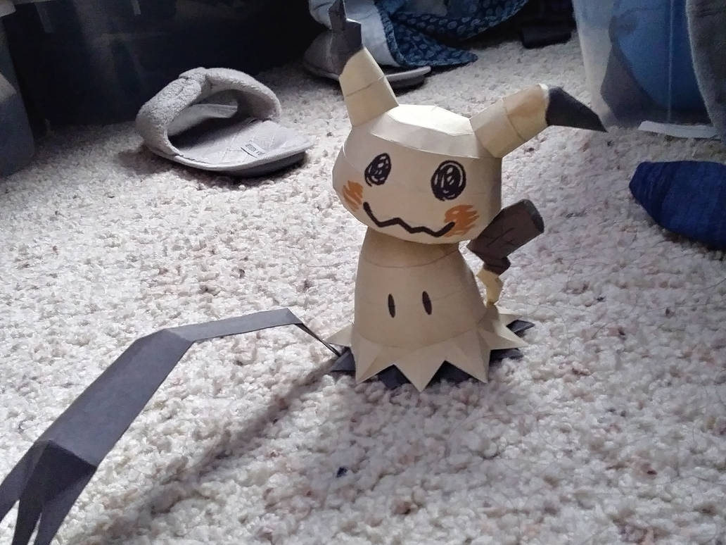 Mimikyu Papercraft By Amber2002161 On DeviantArt