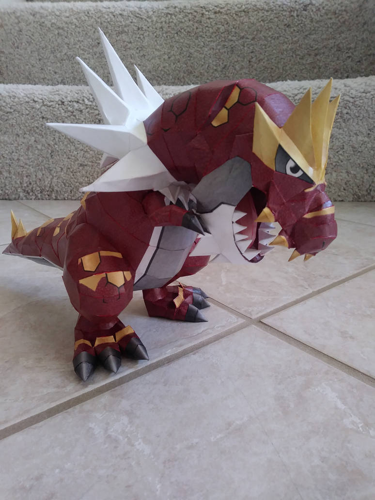 Tyrantrum Papercraft By Amber2002161 On DeviantArt