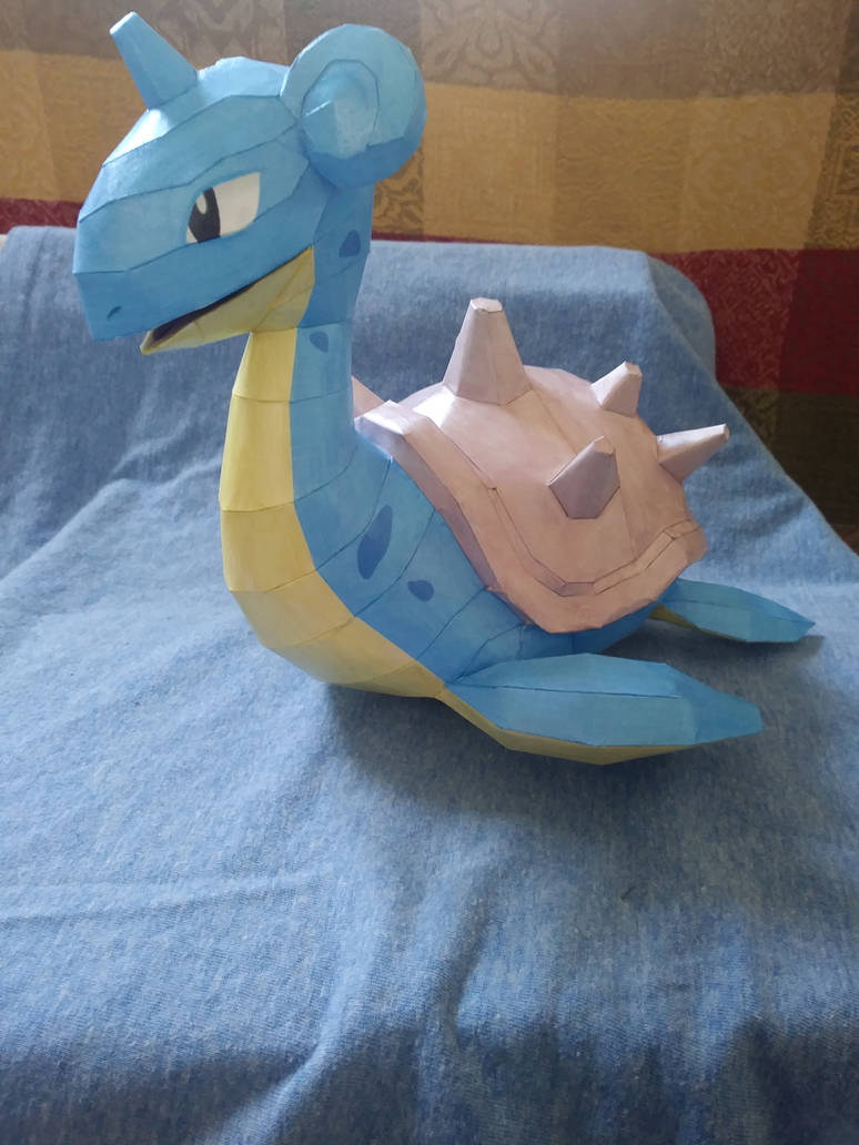 Lapras Papercraft By Amber2002161 On DeviantArt