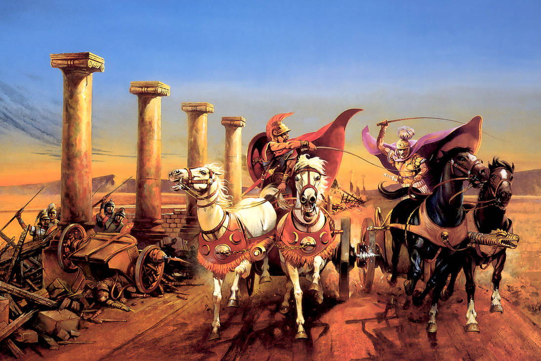 Chariot Racer Drawing Chariot Race by Arcanorium on DeviantArt