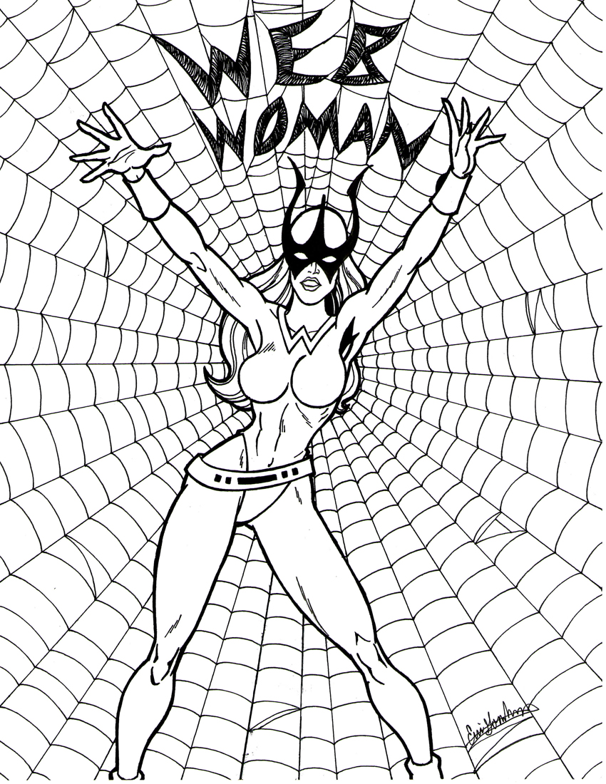 web woman