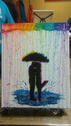 Picasso and Wine - Rainbow Rain