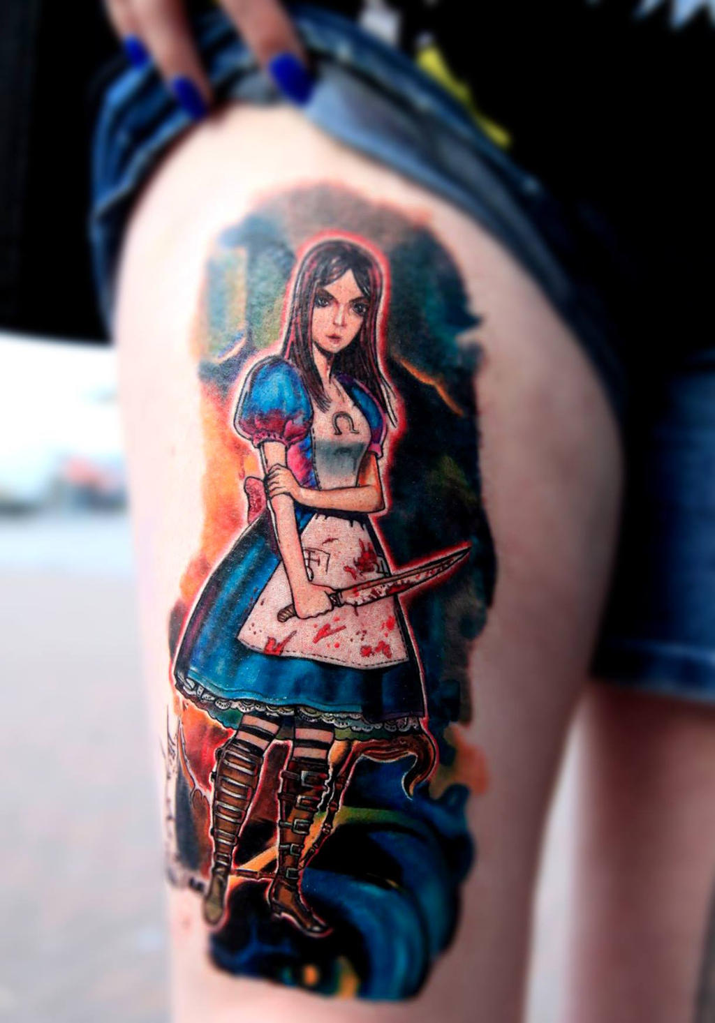Alice The Madness Returns (tattoo) by K8bit on DeviantArt