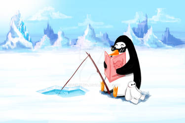 Penguin, The fisherman