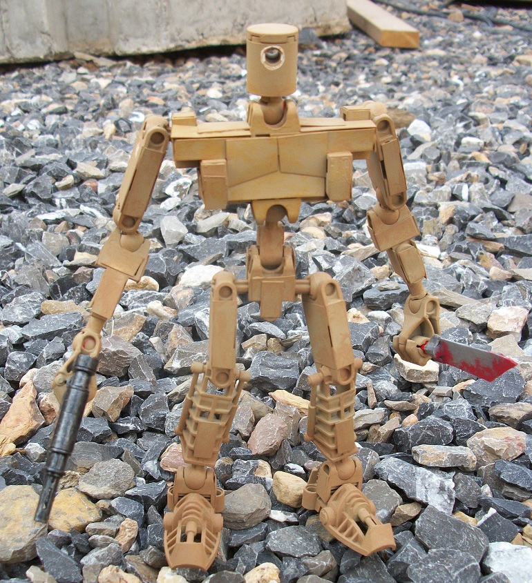 MOC bionicle robot soldier