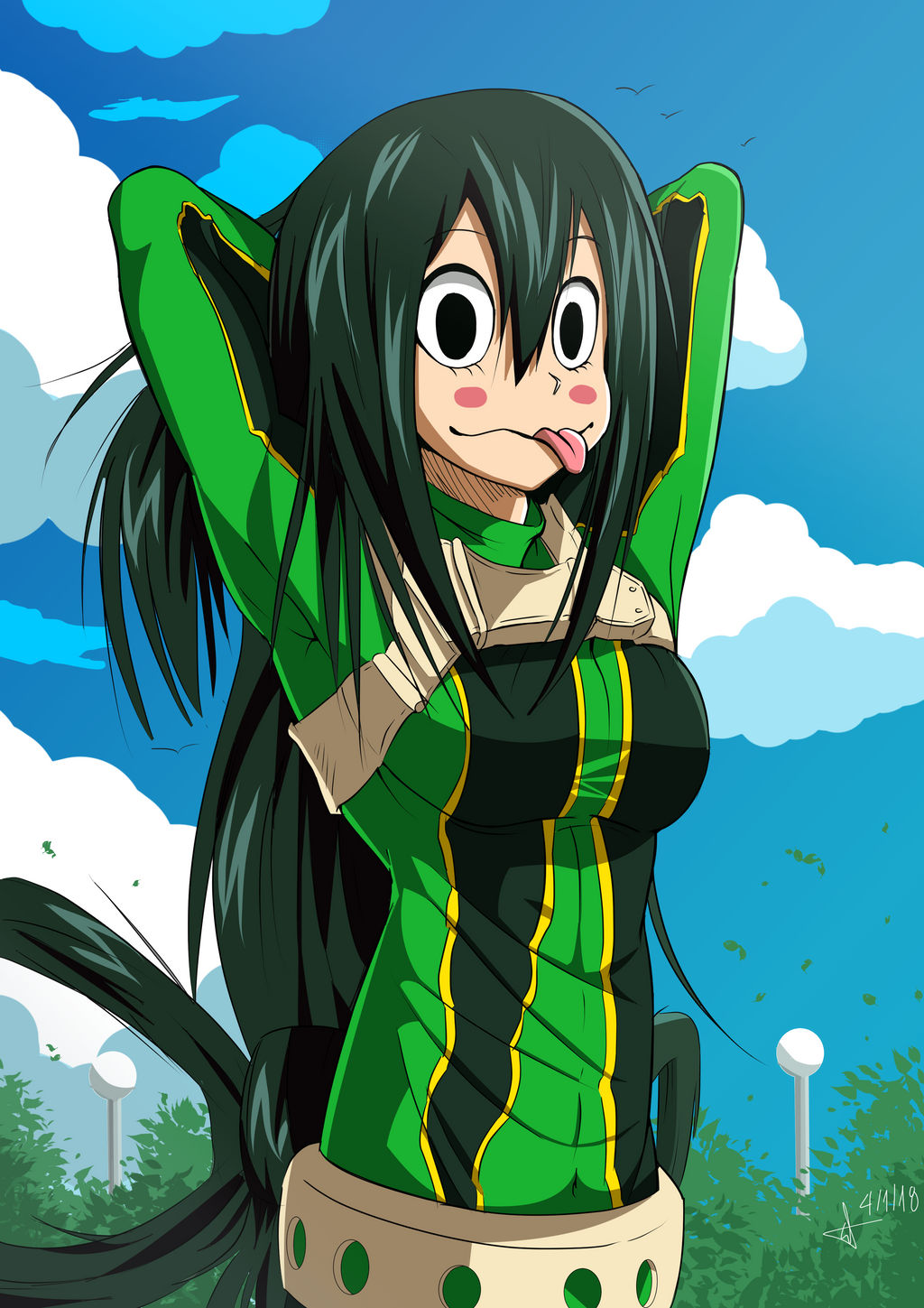 Tsuyu Asui FAN ART 5 By Kamikazechino On DeviantArt tsuyu-asui-fan-art-5-by-kamikazechino-on-deviantart
