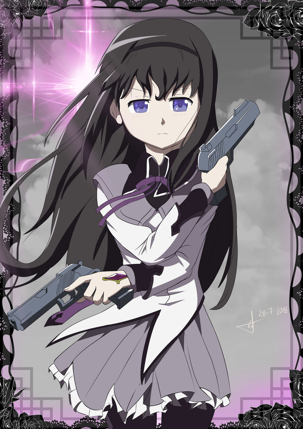 Akemi Homura FAN ART 2 By Kamikazechino On DeviantArt akemi-homura-fan-art-2-by-kamikazechino-on-deviantart