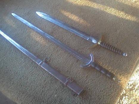 Celtic long sword and Short sword