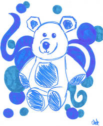 Bubble Blue Bear XD