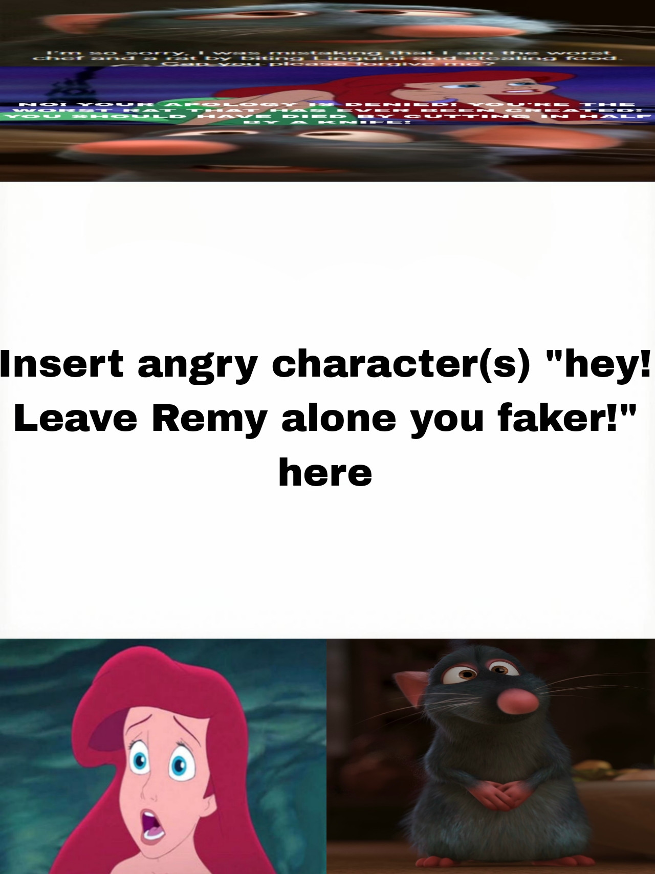 Cursed Remy Rattatoie Who saves Remy from Ratatouille-Hater-07 by Wrany2000 on DeviantArt