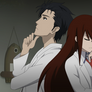 Okabe y Kurisu | Steins Gate