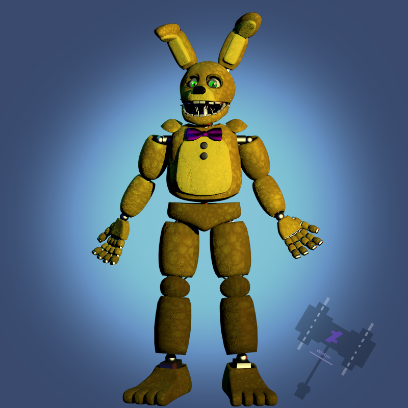 Download Spring Bonnie (Accurate Mod) by WicherOfficial on DeviantArt Print...
